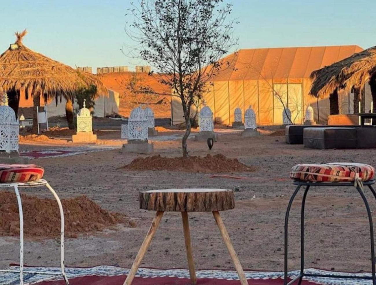 Sahara Traveling Camp Otel Merzouga Dış mekan fotoğraf